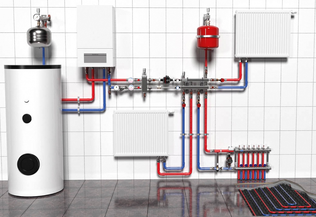 Вода для системы отопления
